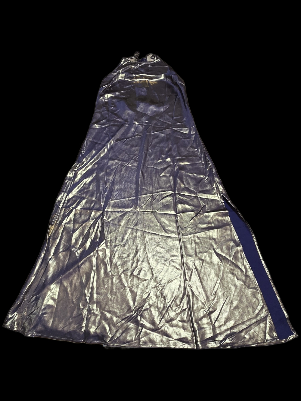 Free People Sunset Shimmer Satin Midi Slipdress - Picture 2 of 10